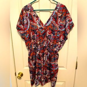 Cupshe double-v coverup dress